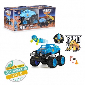 Машинка на радиоуправлении Разбивающийся внедорожник из серии Monster Smash Ups – Rhino (ABtoys,﻿ TY5873C)